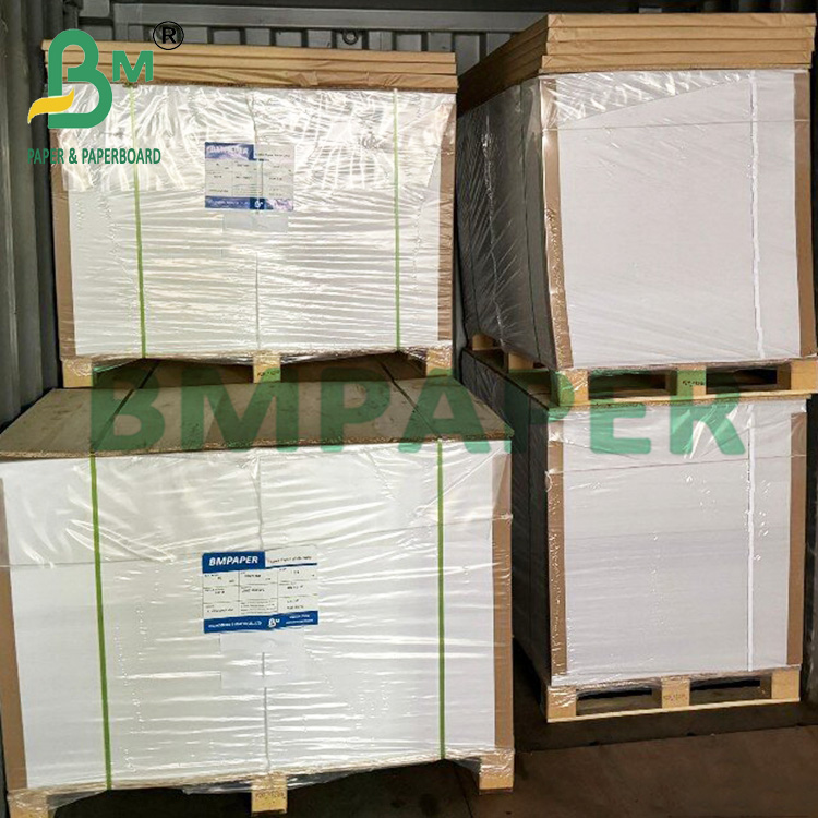 210mic 230mic Tear Resistance PET Synthetic Paper For Laser Printer White Color