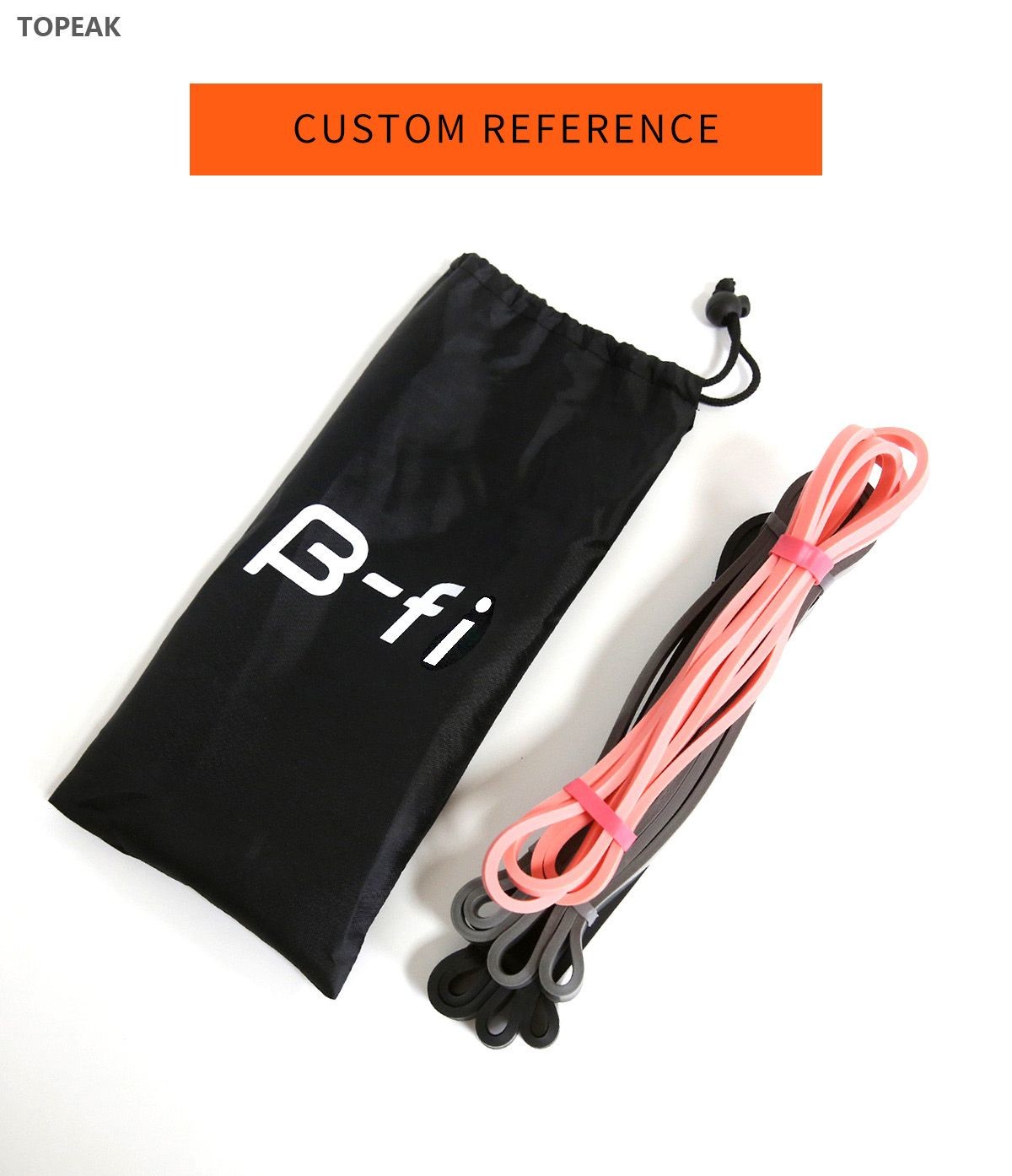 Set Of 5 Athletic Resistance Band Workout For Basketball Players Stretch 2.4 inches