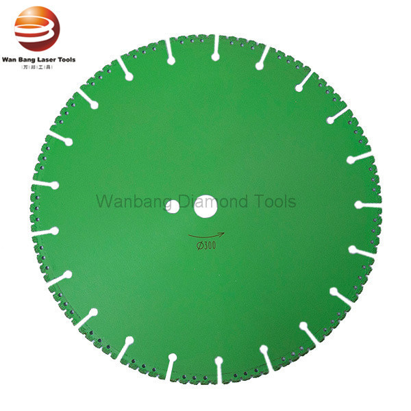 Vacuum Brazed Diamond Cutting Blade 230mm For Cast Iron