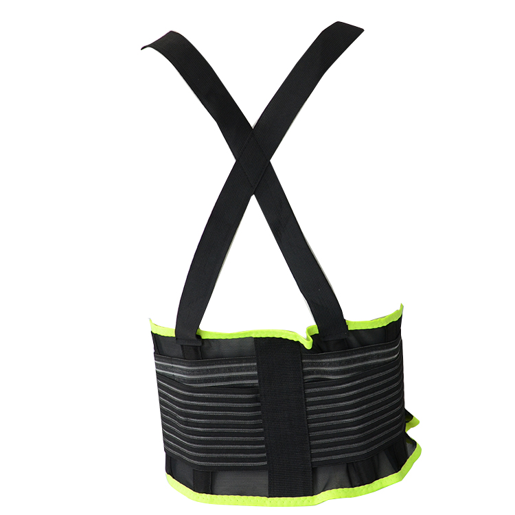 100% Polyester Lower Back Lumbar Support with Work Support and Style Elastic Back Brace