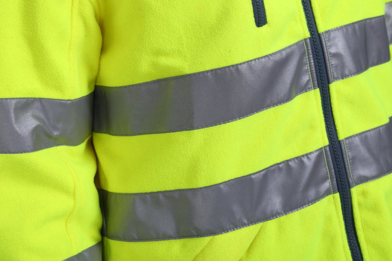 HIVIS Work Clothes OEM 360gsm Gore Tex High Visibility Rain Gear