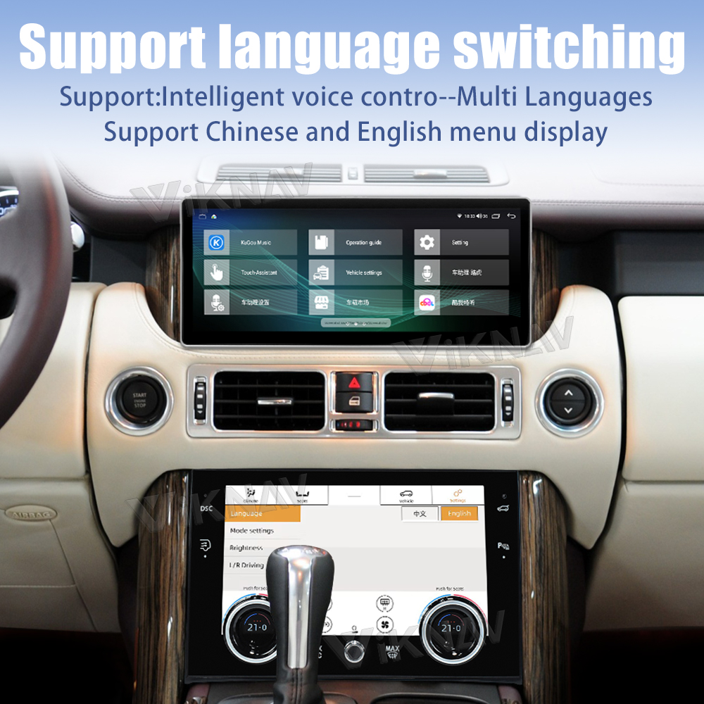 Android Car AC Control Panel V8 L322 Car Air Conditioning Panel Climate Board AC