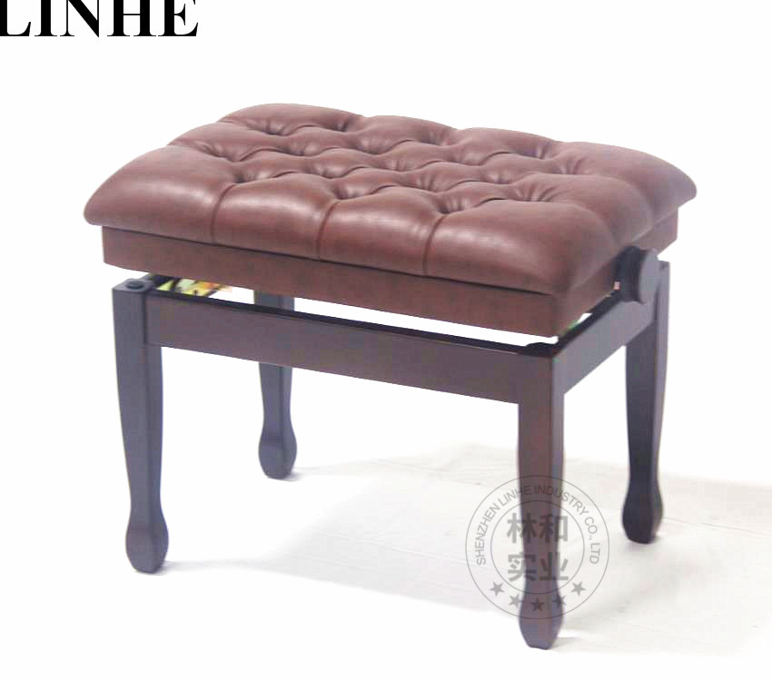 Double lifting piano playing stool with book box folding bench surface electronic piano stool piano cover piano accessor