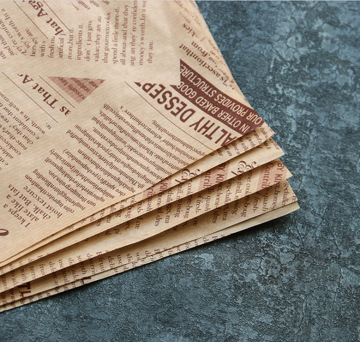 PE Coating Food Wrapping Paper Air Resistant Easy Clean Non Contaminating