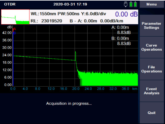 single mode Otdr Fiber Tester