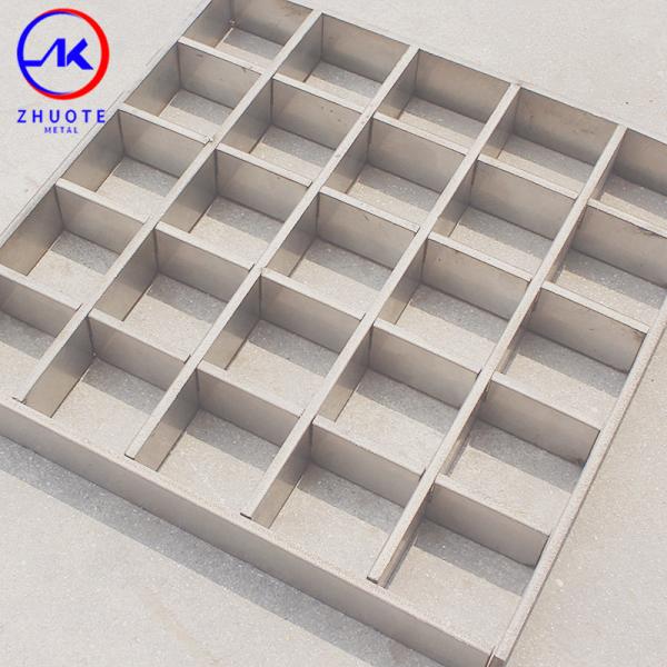 EU Standard Welded Platform Grating 19-w-4 10mm twisted Bar Low Carbon Steel