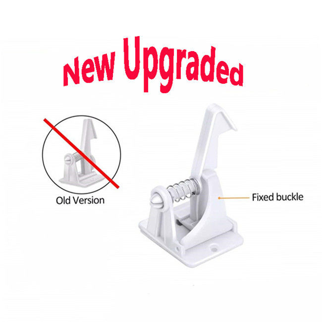Durable Plastic Home Baby Safety Drawer Locks With Screws Or 3M Adhesive