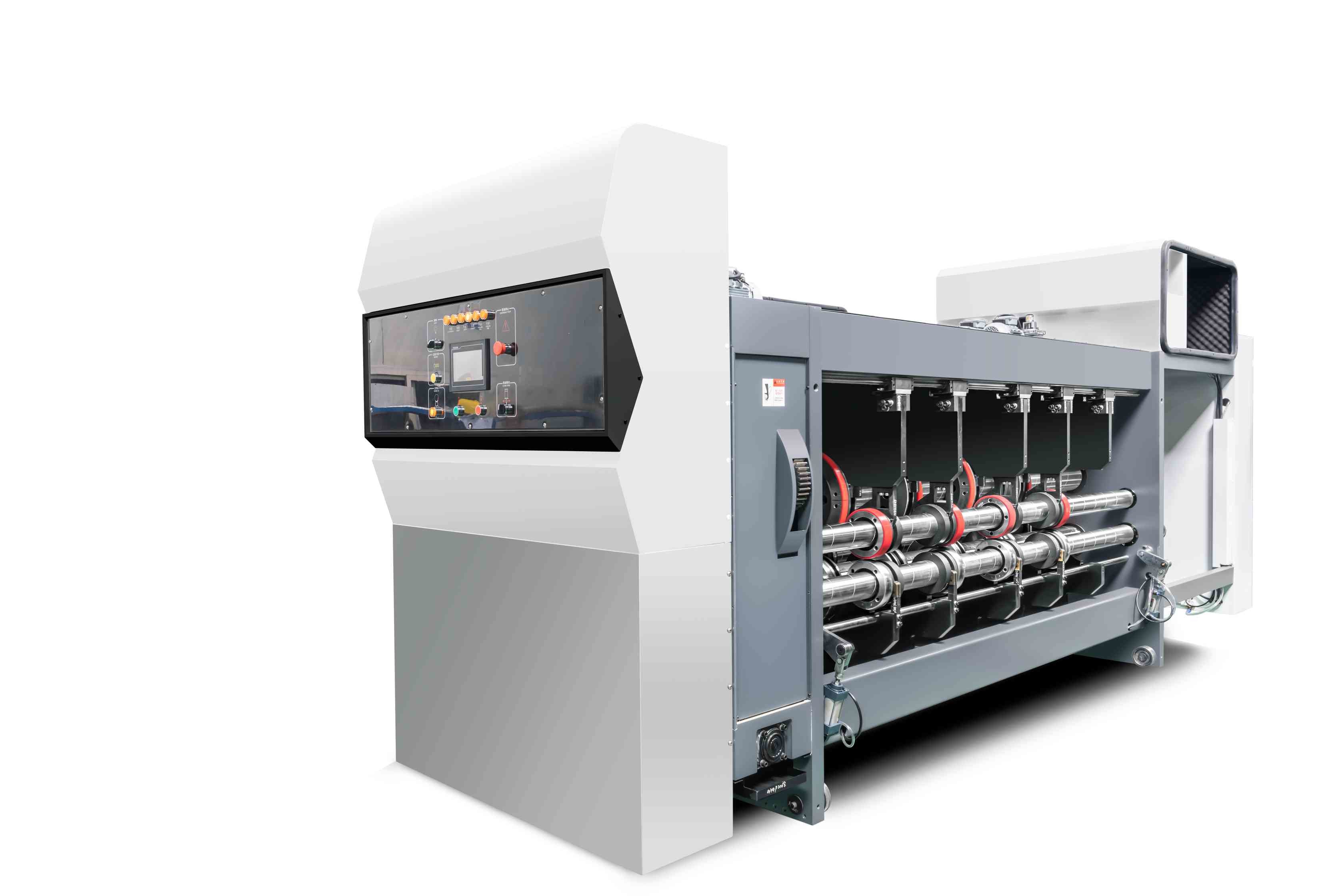 380V/50Hz/3Ph Automatic Steel Flexo Printing Cardboard Box Die Cutting Machine