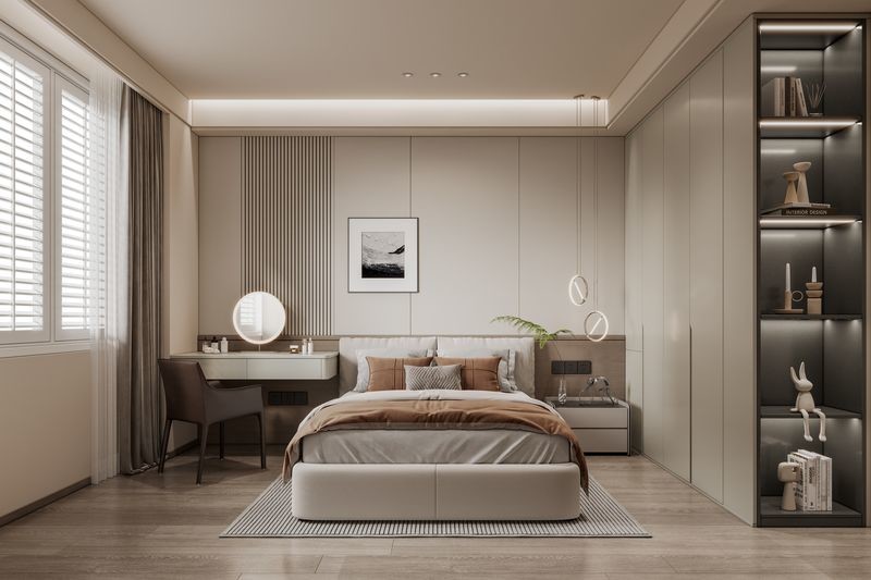 Modern Minimalist Kid'S Wardrobe Sleek Functionality And Timeless Durability