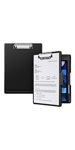 clipboard with storage