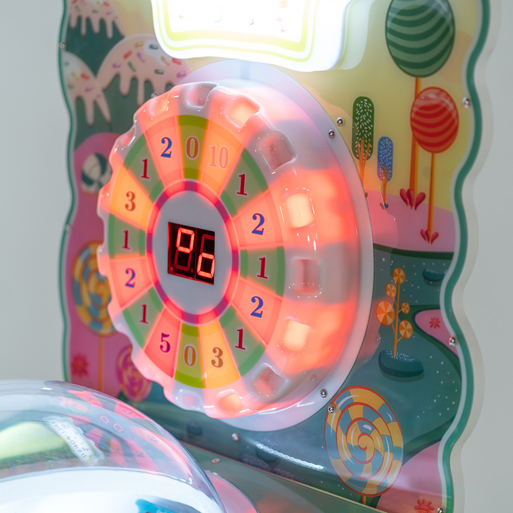 Children Chupa Chups Lollipop Arcade Vending Machine For Candy Prize