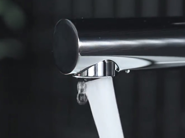 ABS Handle Chrome Pull Out Spray Tap Exposed Wall Mount