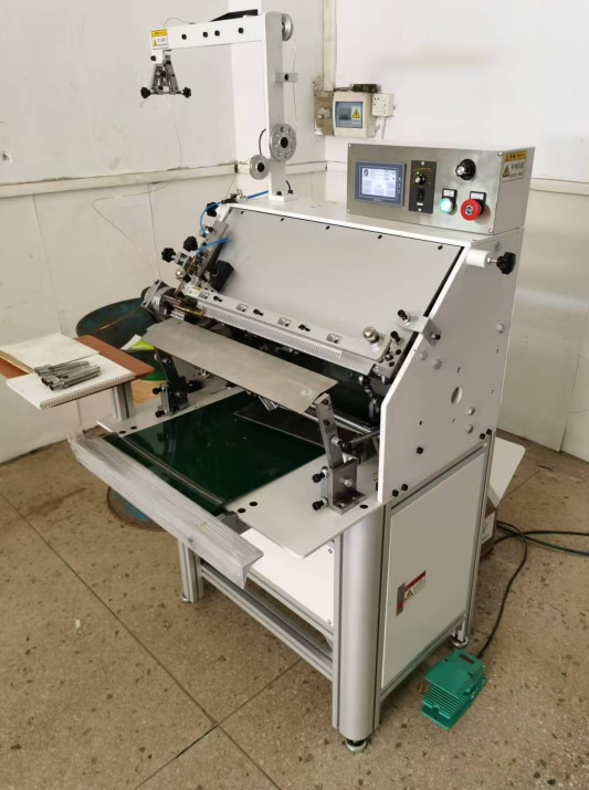 Automatic Steel Iron Single Wire Loop Binding Machine Paper Book Wire Loop Binder Machine For Notebook