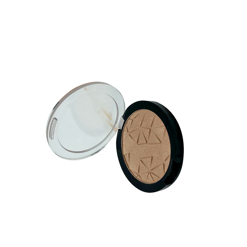 Monochrome Stereo Plastic Face Contouring Face Bronzer Powder OEM