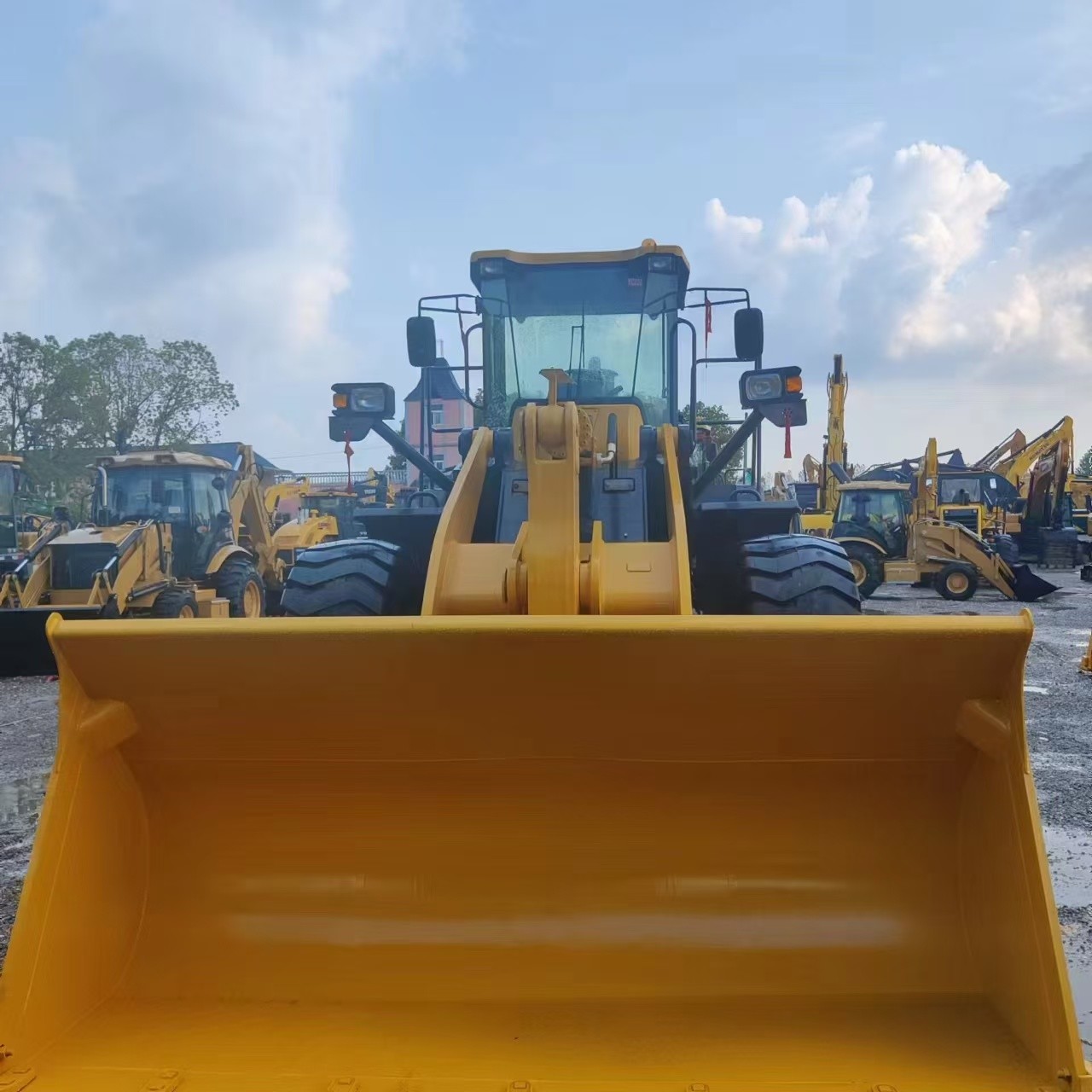 Used Compact L958F Wheel Loader 20Ton Linggong SDLG