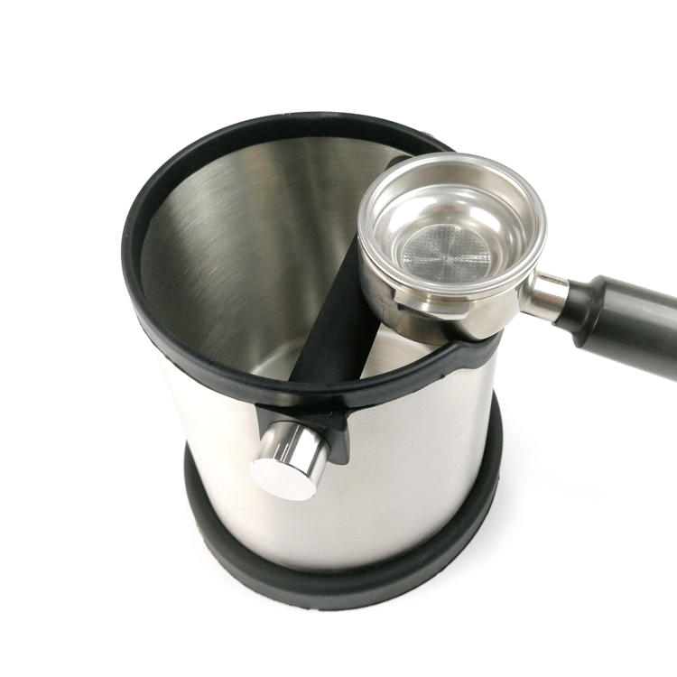 Professional Coffee Grind Knock Box / Countertop Knock Box For Coffee Grounds
