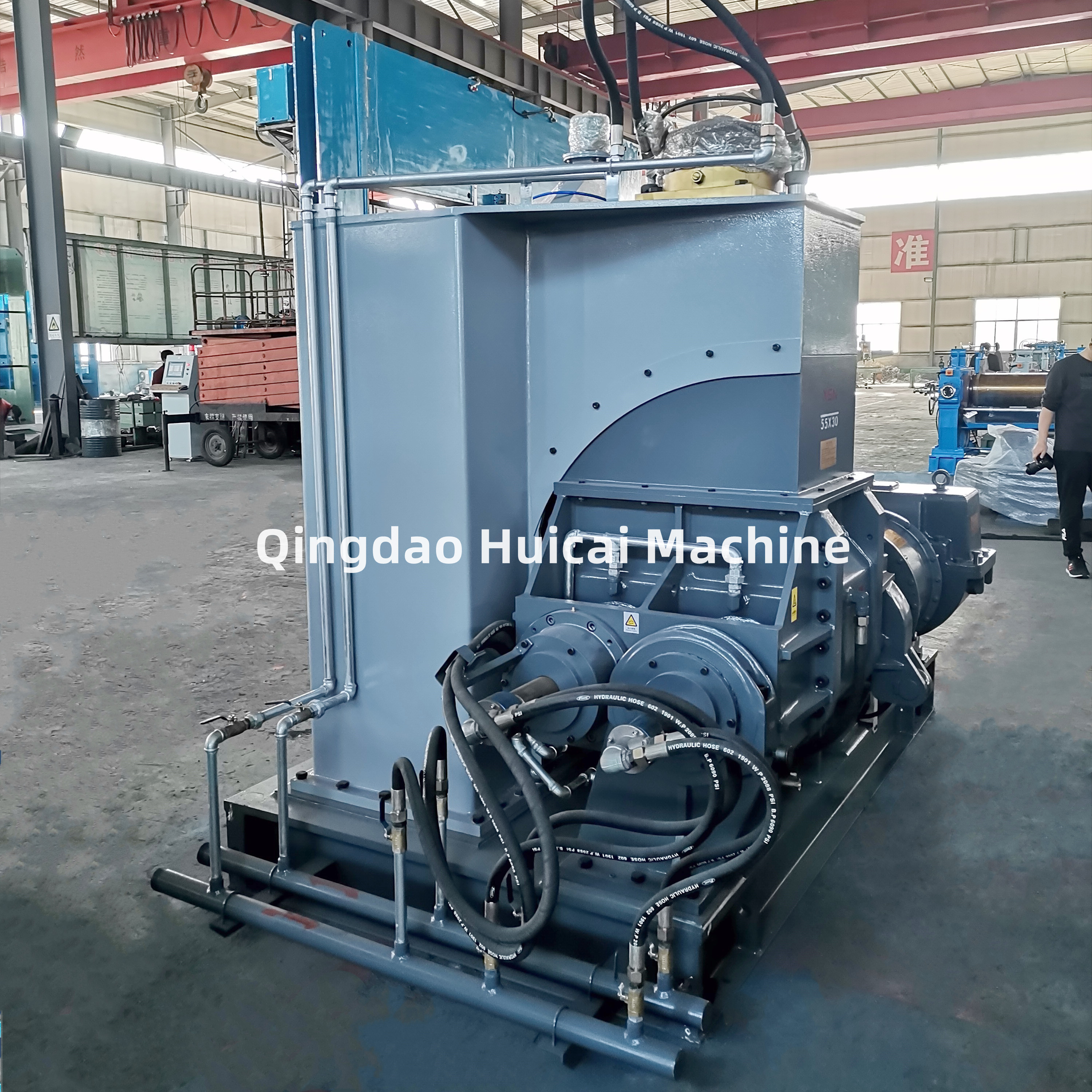 Rubber Kneader Machine for Consistent and Uniform Rubber Mixing at 3200x1900x2945 mm