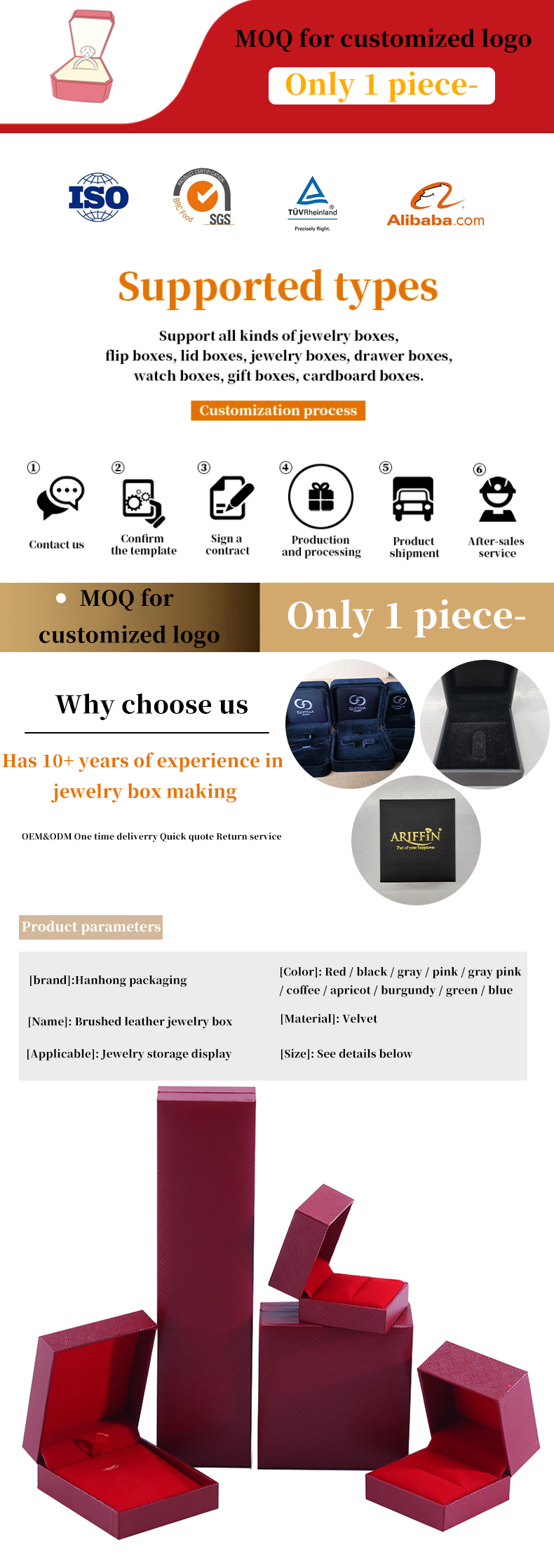 Wholesale manufacturing Luxury square Jewellery Box Personalized Custom high end Necklace Bracelet Earrings Ring jewelry set Packaging cardboard paper