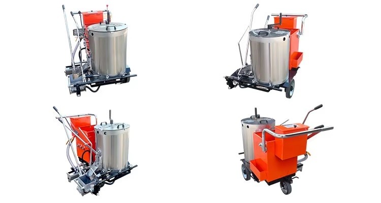 Factory Hand Push Road Marking Machine Good Price Light Weight Thermoplastic Road Machine