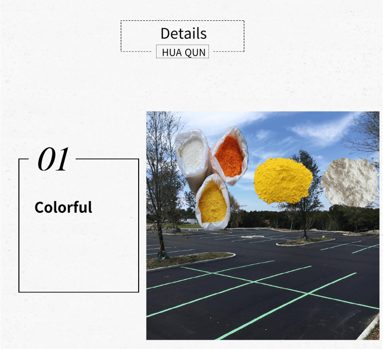 Hot Melt Thermoplastic Road Paint Powder Coating Pavement Marking Paint Free Sample