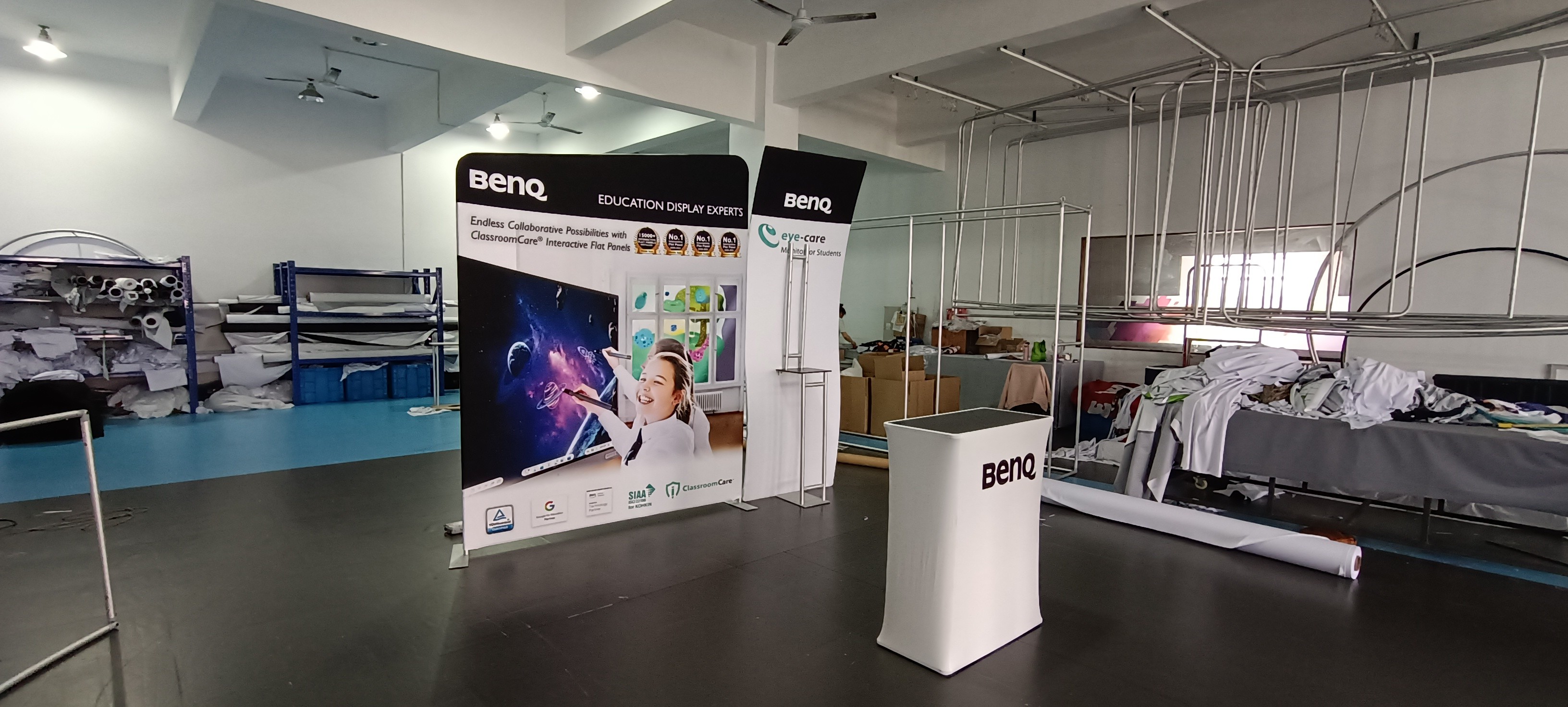 Flame Retardant Arch Gate Trade Show Exhibition Display