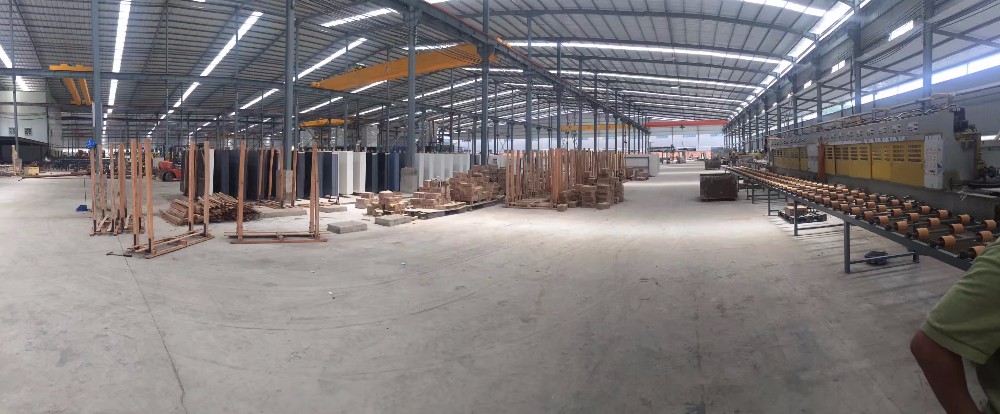 3000 X 1400mm Black Quartz Slab , High Hardness Solid Quartz Island Slab