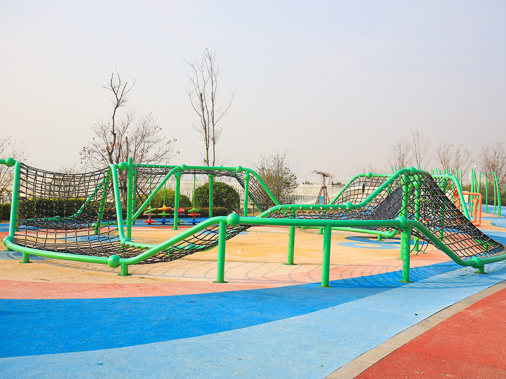 Playground Pyramid Climbing Net Spider Net For Kids Climbing