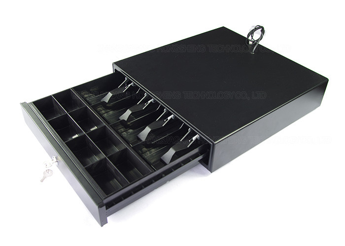 Heavy Duty Metal Cash Register Money Box For Supermarket Payment 330A