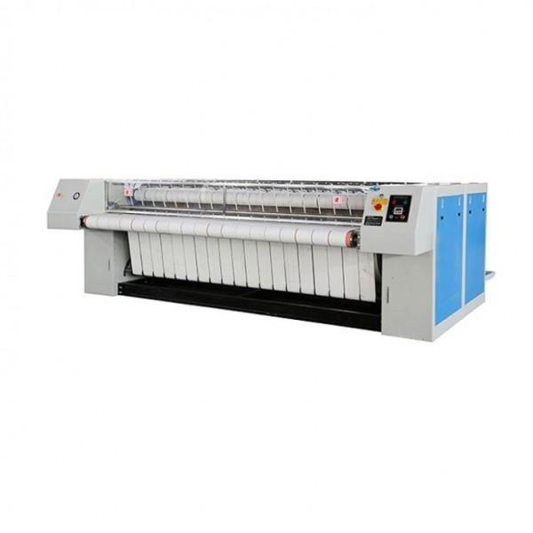 Hospital Flat Linen Ironing Machine Sealed Rotary Joints Non Leakage With