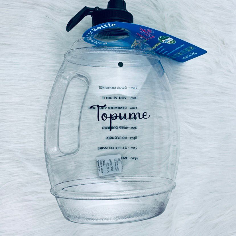 2023 Hot Selling Large Capacity water bottle BPA FREE 1 Gallon PP Plastic Water Jug Bottle