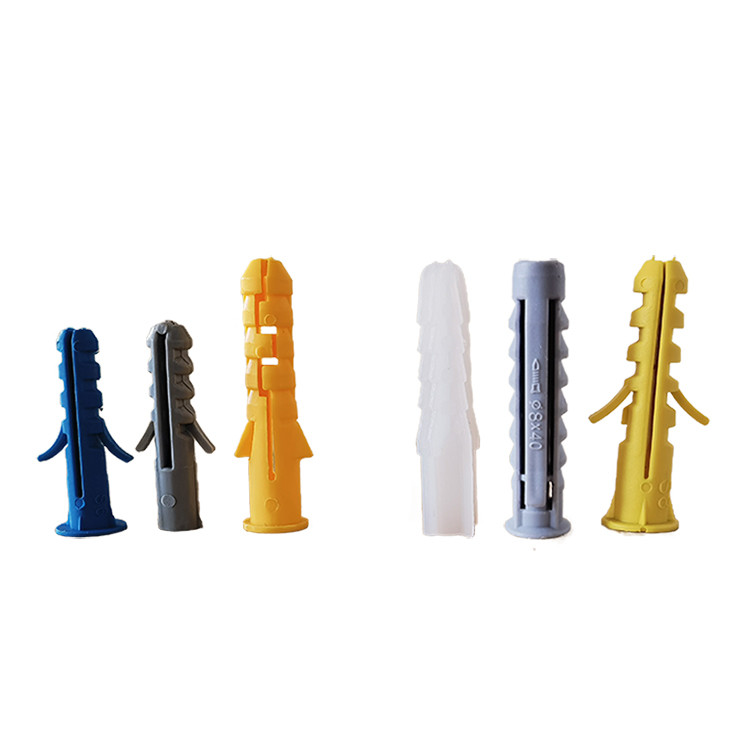 8x40mm Wall PE Plastic Expansion Anchor
