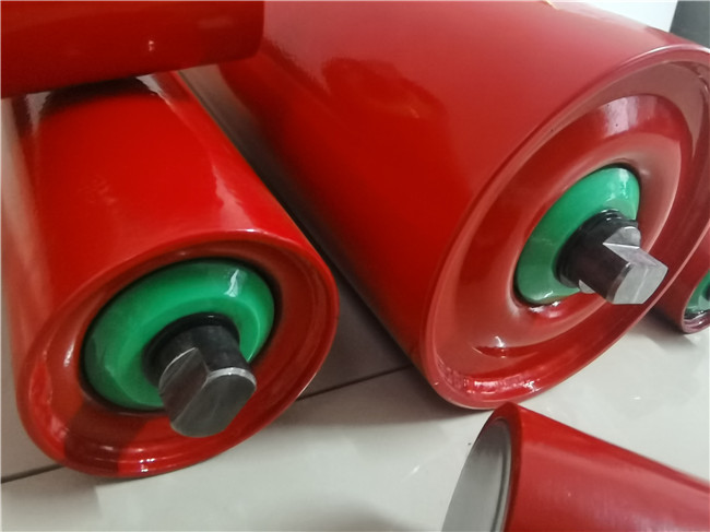 Waterproof Heavy Duty Pipe Stainless Steel Conveyor Rollers For Mining Machinery