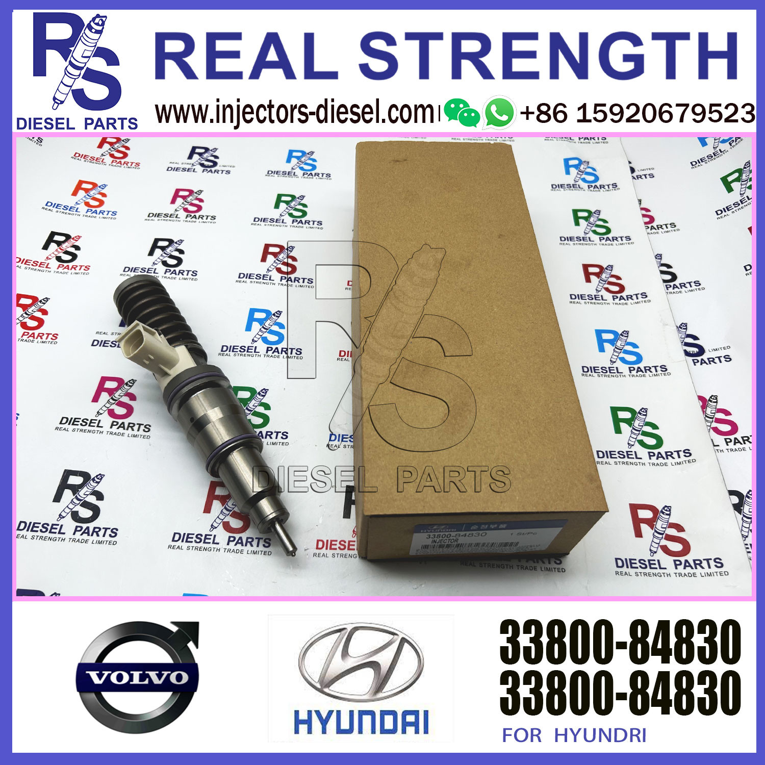 4 Pins Injector Overhaul Repair Kits For Hyundai E3 Injector 33800-84700 33800-84830 33800-82000 33800-84820 33800-84830
