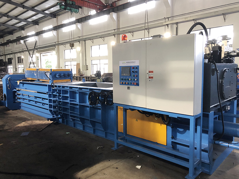 Plastic Auxiliary Machinery For Plastic Press PP PE Hydraulic Baler Machine