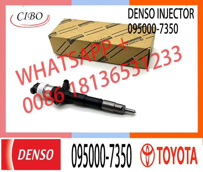 Diesel Fuel Injector Nozzle Assy 0950007350 095000-7350 for Toyota Land Cruiser 1KD-FTV Prado D4D J120 23670-30080 23670