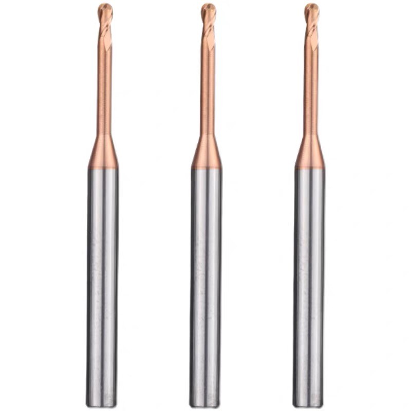 High Precision CNC Milling Cutter Long Neck Ball End Mill Bit