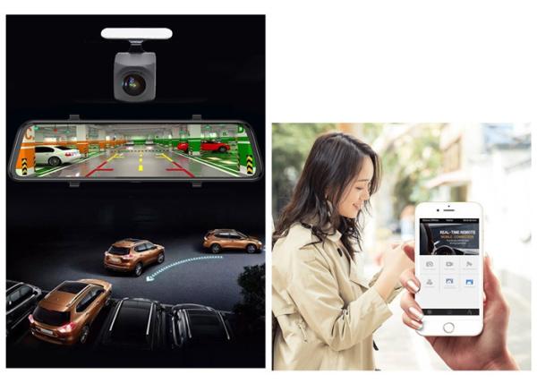 Dual Dash Camera 4G ADAS 12.0" Touch Screen With Reverse Parking View DVR Car