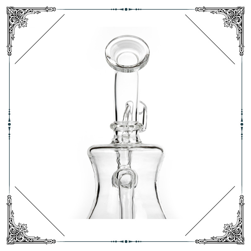 Showerhead Perc Dab Oil Rig Bubbler Hookah Smoking Water Pipe Heady With Quartz Banger