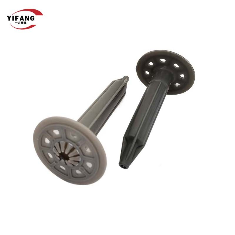 60mm Fixing HDPE Xps Foam Board Fasteners / Anchors For Insulation Wall
