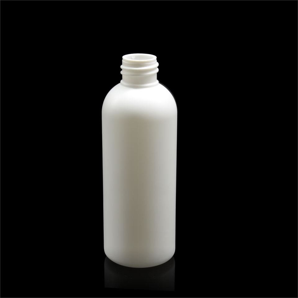 100ml 20/410 Empty Boston Round Plastic Bottles Recycle Round Shoulder Shape HDPE