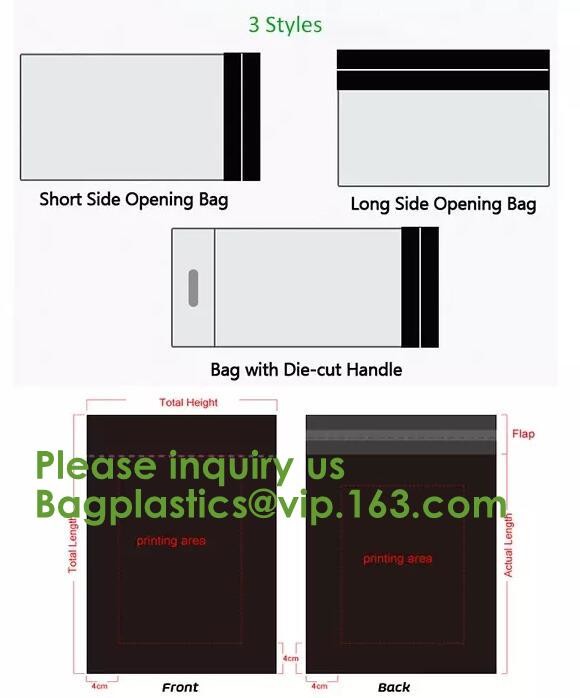 EN13432 100% Bio Degradable Mailing Bags Custom PLA PBAT Compostable Courier Bags,Eco Reusable Recycle Compostable Mail