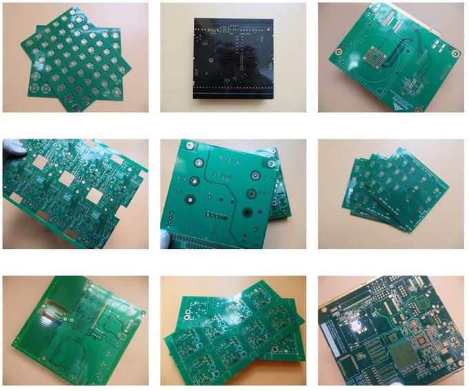 High Frequency PCB Made On RO4350B With White Silkscreen on Top Side