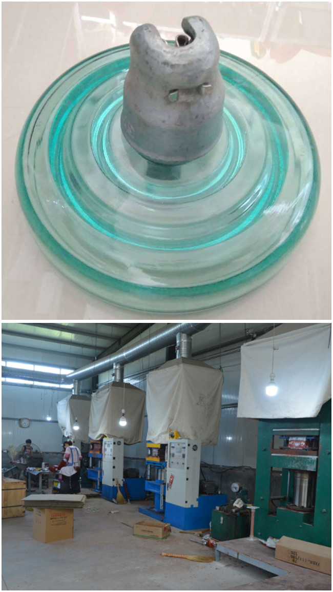 210kn Standard Disc Transmission Line Tool Suspension Toughened Glass Insulators