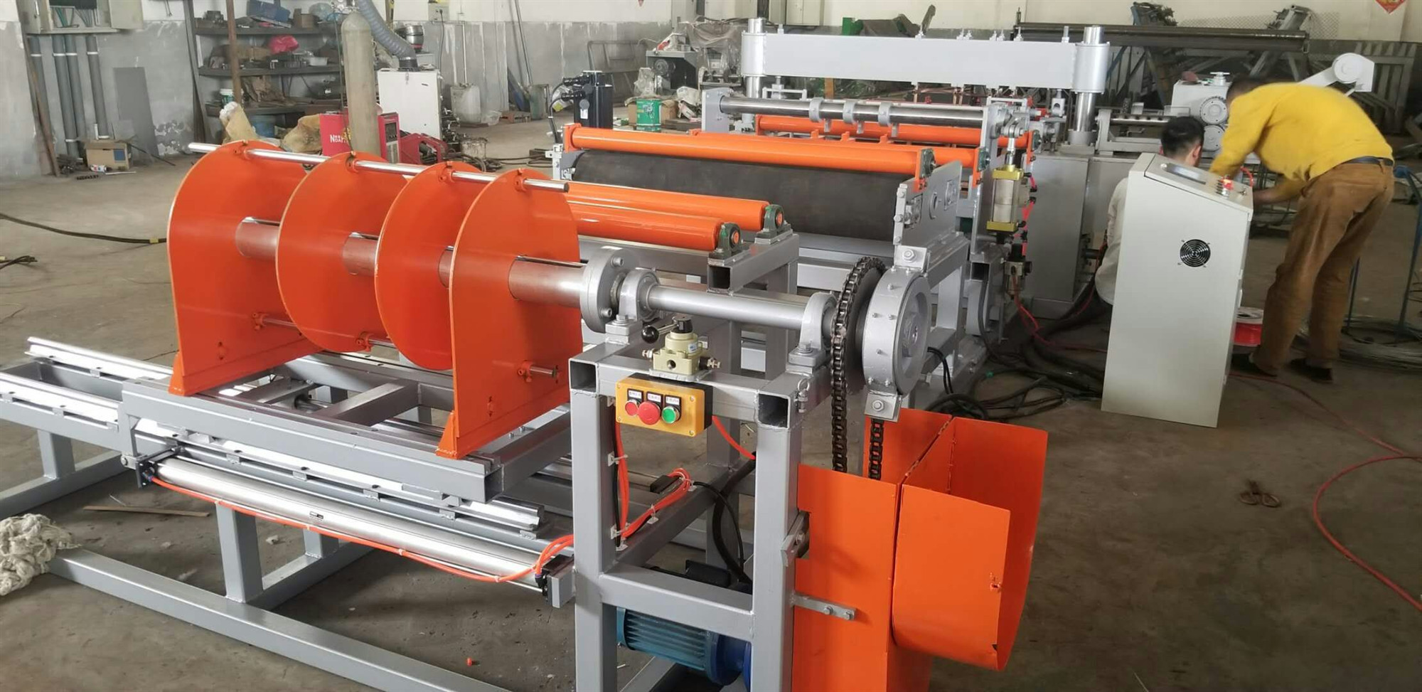High capality easy operate Brick Force Mesh Welding Machine for South Africa Customer