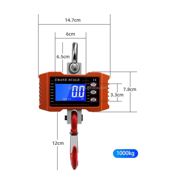 ABS Stainless Steel Aluminum Crane Scale for Heavy-Duty Product Lifting on Ceiling Cranes