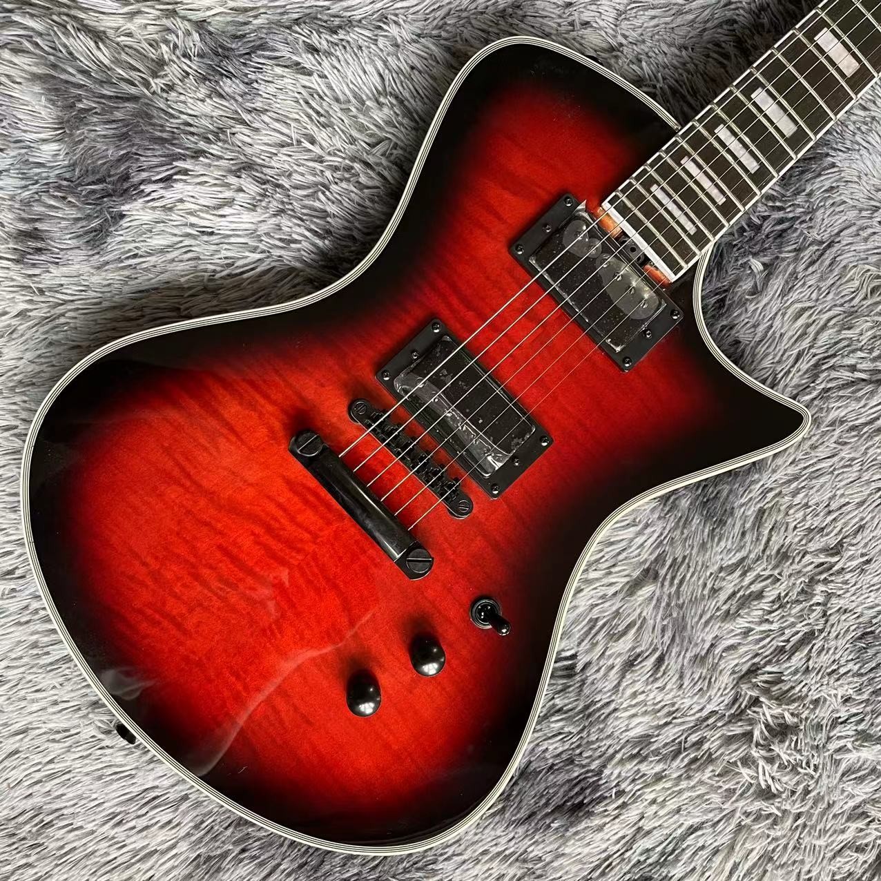 Custom Ernie Ball Music Man Armada Glossing Finish Flamed Maple Top Electric Guitar