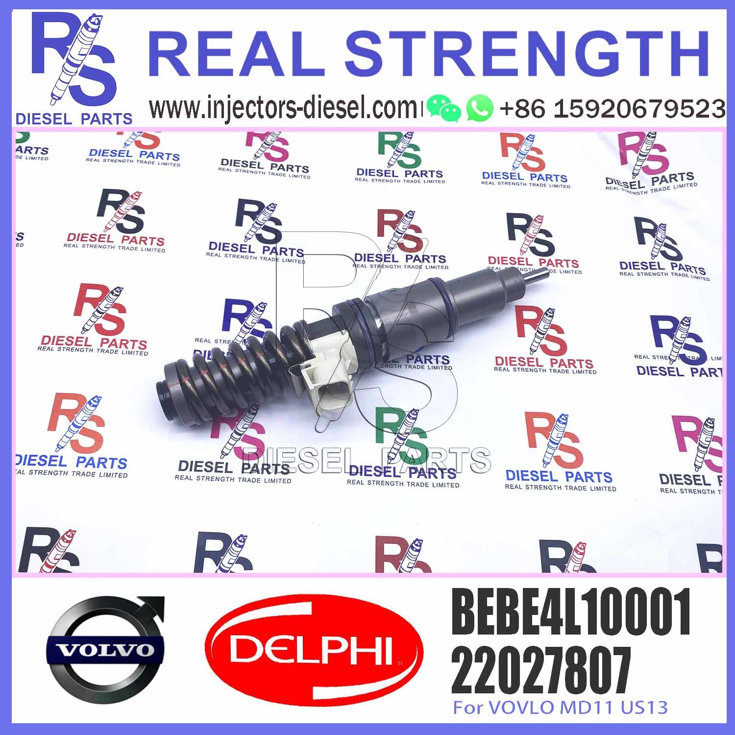 high quality common rail injector 85013719 diesel injector Engine Diesel BEBE4L10001 For V-O-L-V MD11 diesel