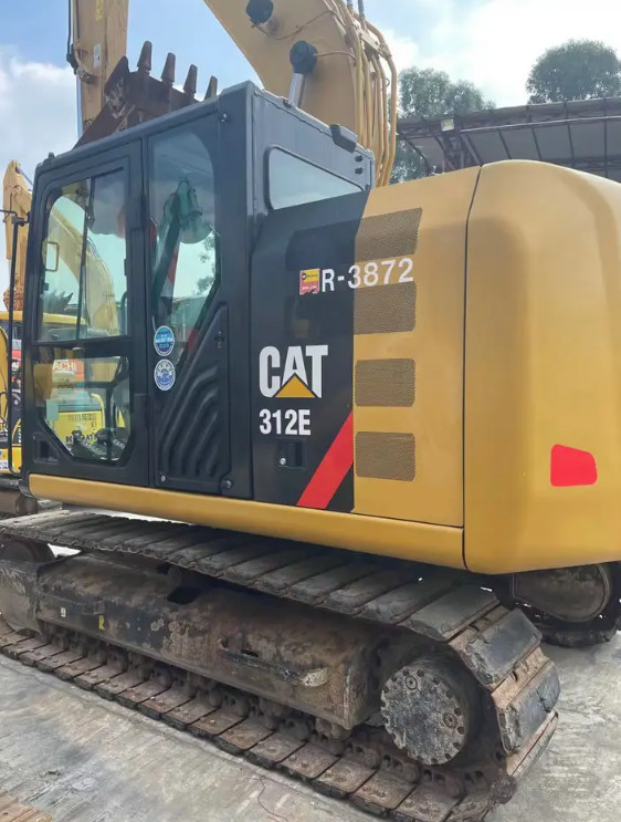 12 Ton CAT 312E Crawler Hydraulic Excavators Secondhand Digger For Hot Selling