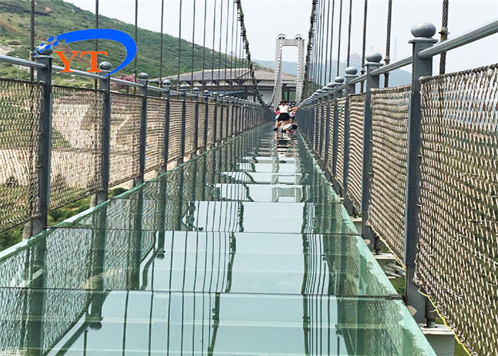100x100mm Economic Architectural Ferruled Stainless Steel Cable Mesh 2.0mm
