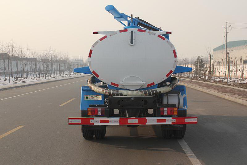 Light Duty Sewage Truck Commercial Box Truck SHMC5107GXW white color